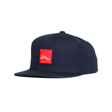 1X1 Snapback Hat // Navy