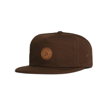 Harstine Snapback Hat // Tobacco