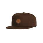 Harstine Snapback Hat // Tobacco