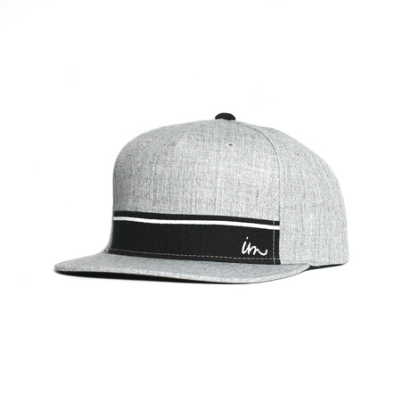 Journey Snapback Hat // Gray Heather Tri-Blend