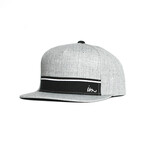 Journey Snapback Hat // Gray Heather Tri-Blend
