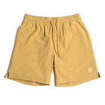Seeker Volley Shorts // Mustard (2XL)