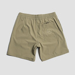 Seeker Volley Shorts // Kelp (L)