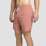 Seeker Volley Shorts // Terra Cotta (2XL)