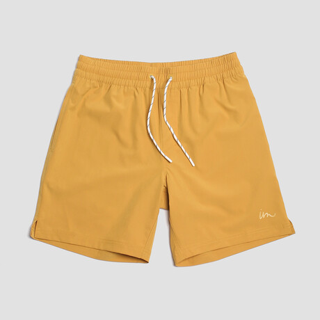 Seeker Volley Shorts // Honey (S)