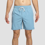Seeker Volley Shorts // Dusty Blue (L)