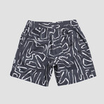 Seeker Volley Shorts // Iron Gray (M)