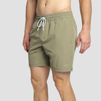 Seeker Volley Shorts // Kelp (L)