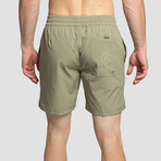 Seeker Volley Shorts // Kelp (L)