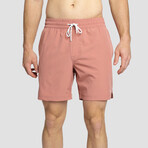 Seeker Volley Shorts // Terra Cotta (2XL)