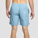 Seeker Volley Shorts // Dusty Blue (L)