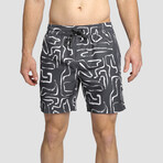 Seeker Volley Shorts // Iron Gray (M)