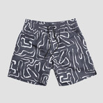 Seeker Volley Shorts // Iron Gray (M)