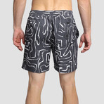 Seeker Volley Shorts // Iron Gray (M)