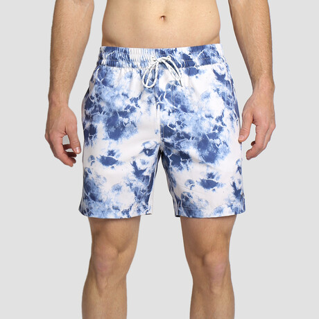 Seeker Volley Shorts // Tie Dye (S)