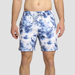 Seeker Volley Shorts // Tie Dye (2XL)