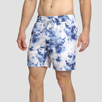 Seeker Volley Shorts // Tie Dye (2XL)