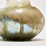 Large Roman Glass Ribbed Vessel // c. 2nd-3rd century AD