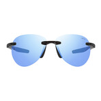 Men's Descend A RE1169V 01 BL Sunglasses // Volition Black + Blue Water