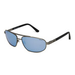 Men's Nash RE1013 00BL Sunglasses // Gunmetal + Blue Water