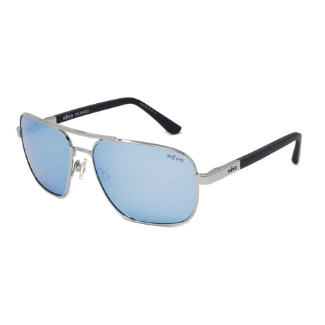 Men's Freeman RE1012 03 BL Sunglasses // Chrome + Blue Water