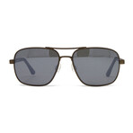 Men's Freeman RE1012 02GY Sunglasses // Brown Graphite
