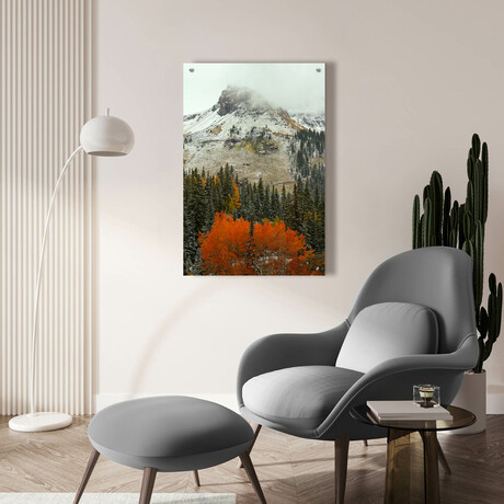 A Rocky Mountain Autumn II // Bill Sherrell (12"W x .13"D x 16"H)