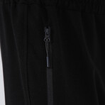 Standard Fit Tracksuit // Ribbon Print Detail // 2-Piece Set // Anthracite (2XL)