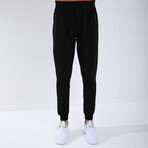 Standard Fit Tracksuit // Letter Printed // 2-Piece Set // Gray Melange (2XL)