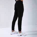 Standard Fit Tracksuit // Ribbon Print Detail // 2-Piece Set // Anthracite (2XL)