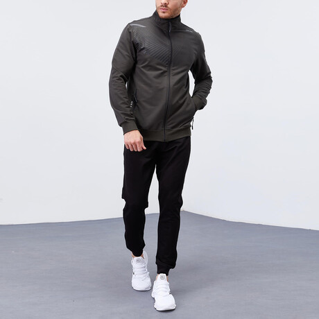 Run Mode Tracksuit // 2-Piece Set // Khaki (S)