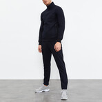 Standard Fit Tracksuit // 2-Piece Set // Navy Blue (2XL)