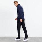 Standard Fit Tracksuit // 2-Piece Set // Indigo (S)