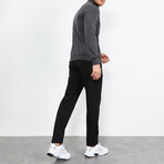 Standard Fit Tracksuit // 2-Piece Set // Anthracite Melange (2XL)