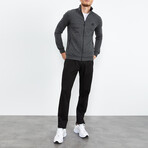 Standard Fit Tracksuit // 2-Piece Set // Anthracite Melange (2XL)