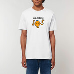 MR. TICKLE T-SHIRT // WHITE (S)