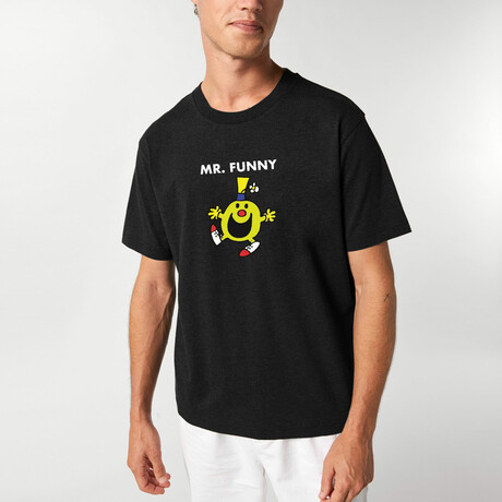 MR. FUNNY T-SHIRT // BLACK (S)