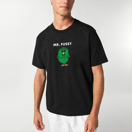 MR. FUSSY T-SHIRT // BLACK (S)