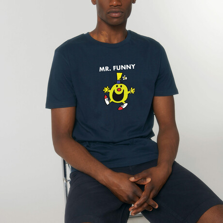 MR. FUNNY T-SHIRT // NAVY (S)