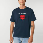 MR. STRONG T-SHIRT // NAVY (S)