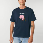 MR. LAZY T-SHIRT // NAVY (S)