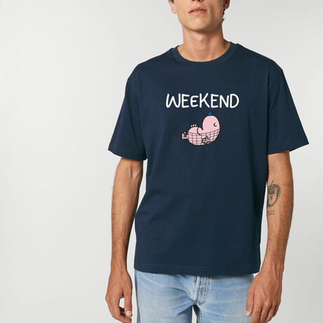 WEEKEND T-SHIRT // NAVY (S)