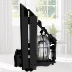 Water Rowing Machine // Black Wood