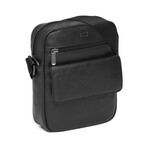 Men's Shoulder Bag Tuscany Collection V1 // Black