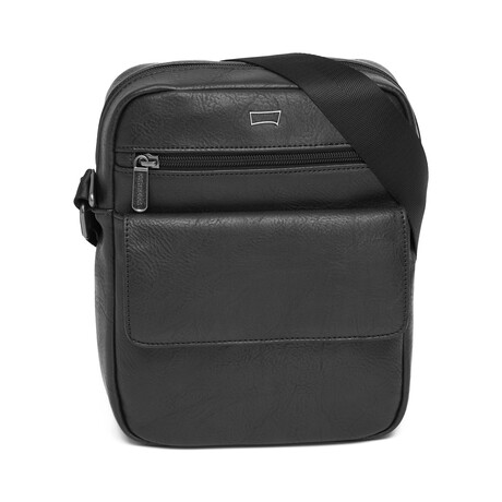 Men's Shoulder Bag Tuscany Collection V1 // Black