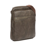 Men's Shoulder Pouch Catcher Collection // Brown