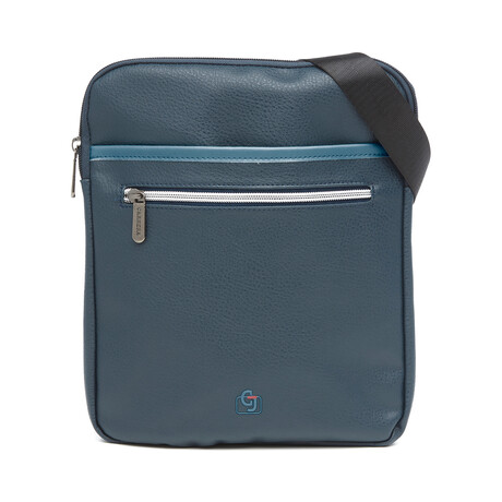 Men's Shoulder Pouch York Collection // Blue