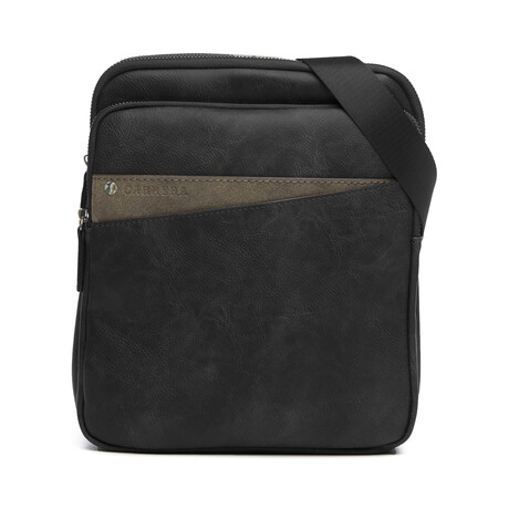 Men's Shoulder Pouch Catcher Collection // Black