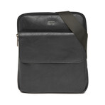 Men's Shoulder Bag Tuscany Collection V2 // Black