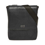 Men's Postal Pouch Tuscany Collection // Black